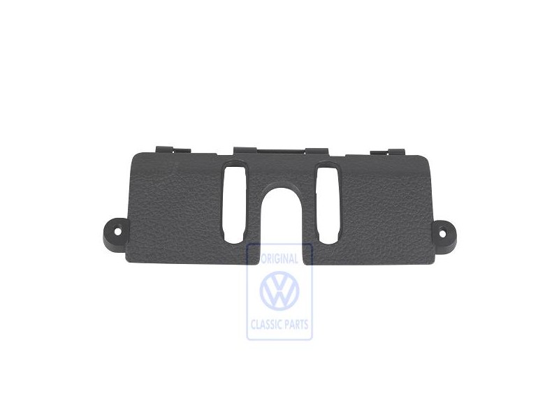 VW Originale Copertura P.Serrat. Coperchio Nero Titanio - 6R6863651 82V