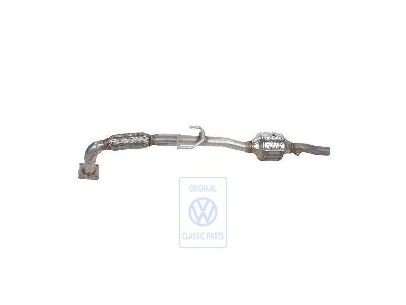 VW Originale Tubo Di Scarico Con Catalizz. 