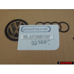 VW Originale Scritta Antracite/Argento - 6X0853750A 8Y8