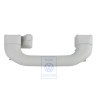 VW Originale Maniglia Ripiegabile Grigio Perla - 6X0857607C Y20