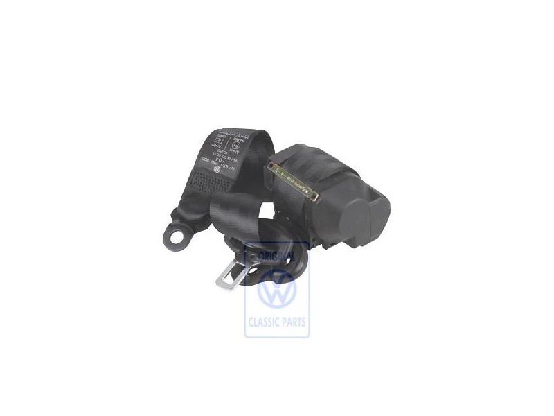 VW Originale Cintura Sicurezza A 3 Punti Nero - 6X0857805A 041