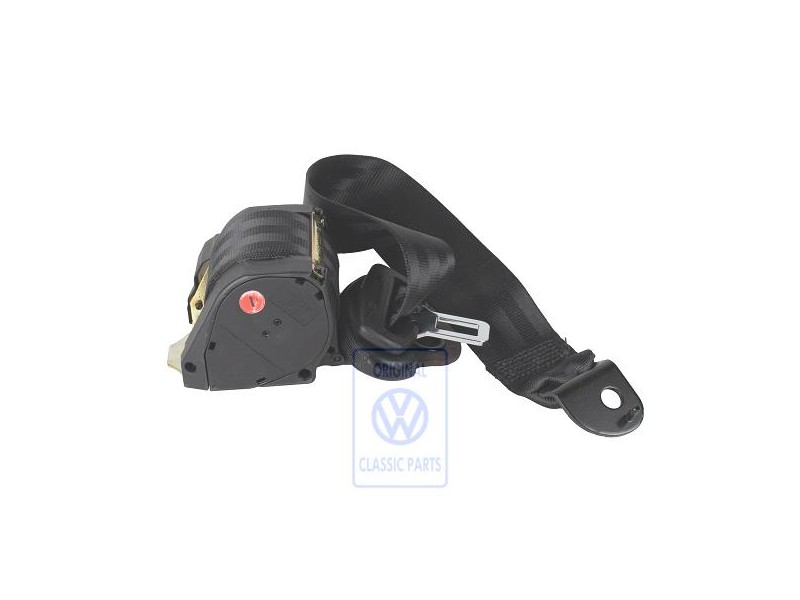 VW Originale Cintura Sicurezza A 3 Punti Nero - 6X0857805E 041