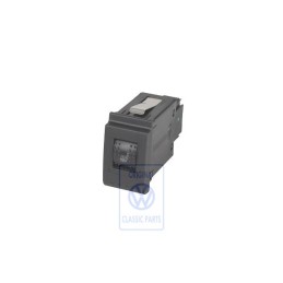 VW Originale Interrut. P. Riscaldam. Sedile Nero Satinato - 6X0963563A 01C