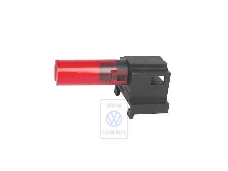 VW Originale Portalampada Con Lampadina Rosso - 6X1927149 L55