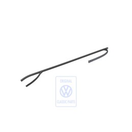 VW Originale Guida Del Finestrino Nero Satinato - 6X3837431E B41