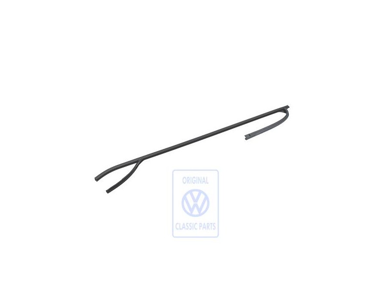 VW Originale Guida Del Finestrino Nero Satinato - 6X3837431E B41