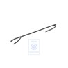 VW Originale Guida Del Finestrino Nero Satinato - 6X3837431E B41