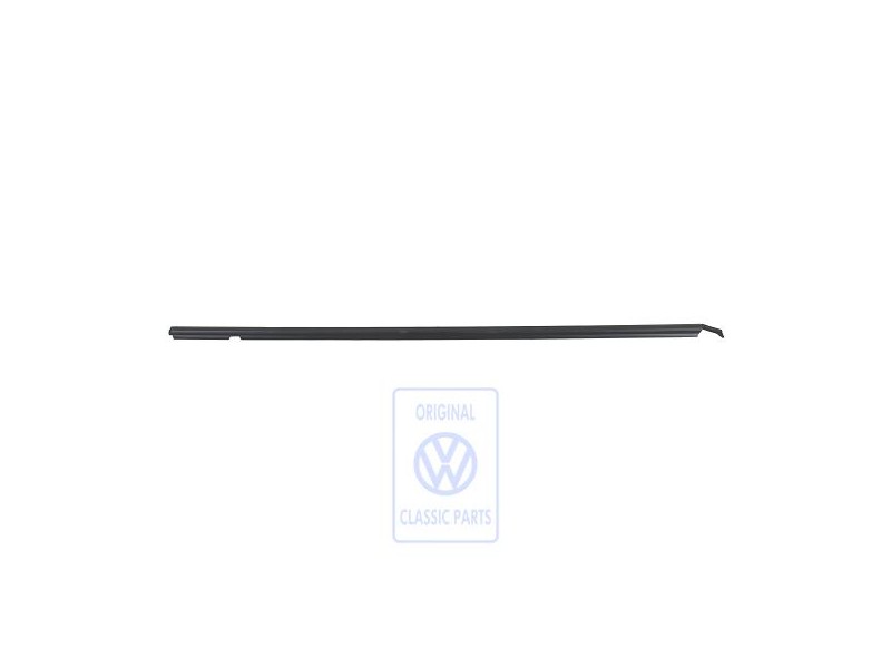 VW Originale Guarnizione Fessura Cristallo Nero Satinato - 6X3837478B B41