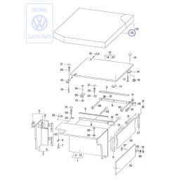 VW Originale Rivest. Imbottitura - 701070247B