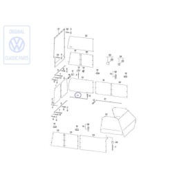 VW Originale Pattino Guida - 701070406F
