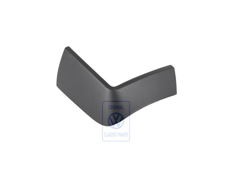 VW Originale Copertura Cerniera Nero Satinato - 701827645C 01C