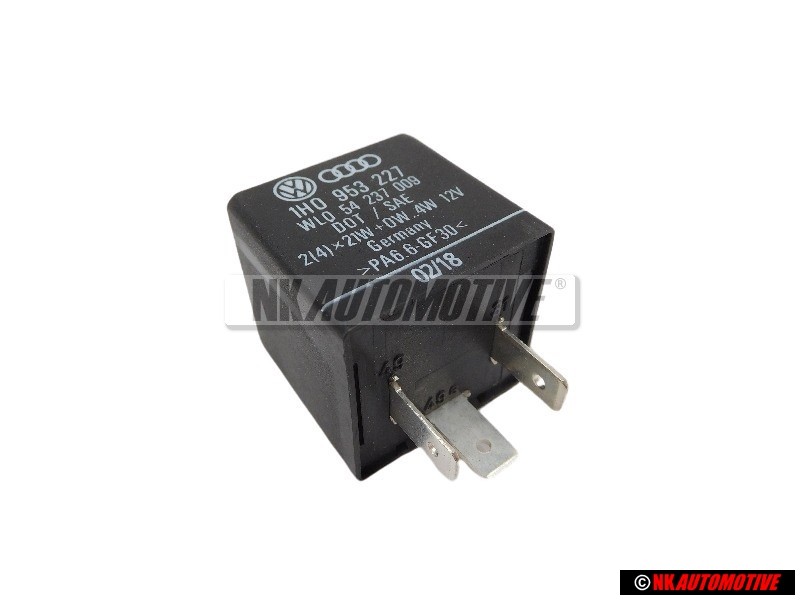 VW Originale Rele P. Lampeggio E Emergenza - 1H0953227