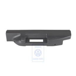 VW Originale Rivestimento Telaio Sedile Nero Satinato - 701881317 01C