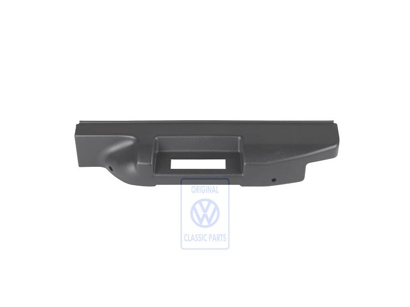 VW Originale Rivestimento Telaio Sedile Nero Satinato - 701881317 01C