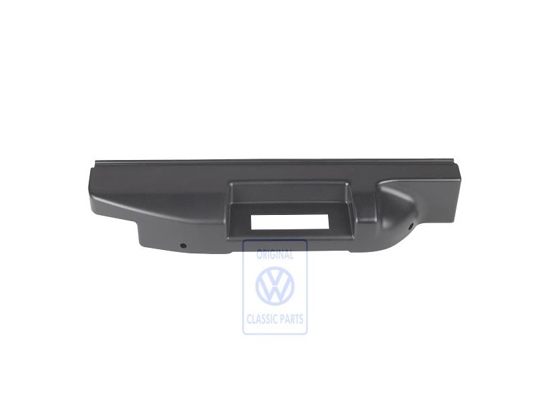 VW Originale Rivestimento Telaio Sedile Nero Satinato - 701881318 01C