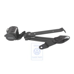 VW Originale Cintura Sicurezza A 3 Punti Nero Satinato - 703857815 01C