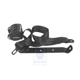 VW Originale Cintura Sicurezza A 3 Punti Nero Satinato - 703857815A 01C