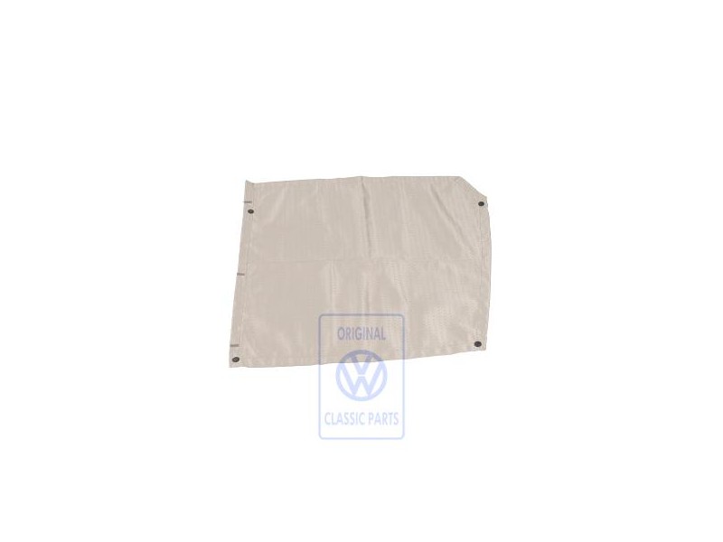 VW Originale Tendina Per Cristallo Lunotto Beige Chiaro - 703862758 4PG