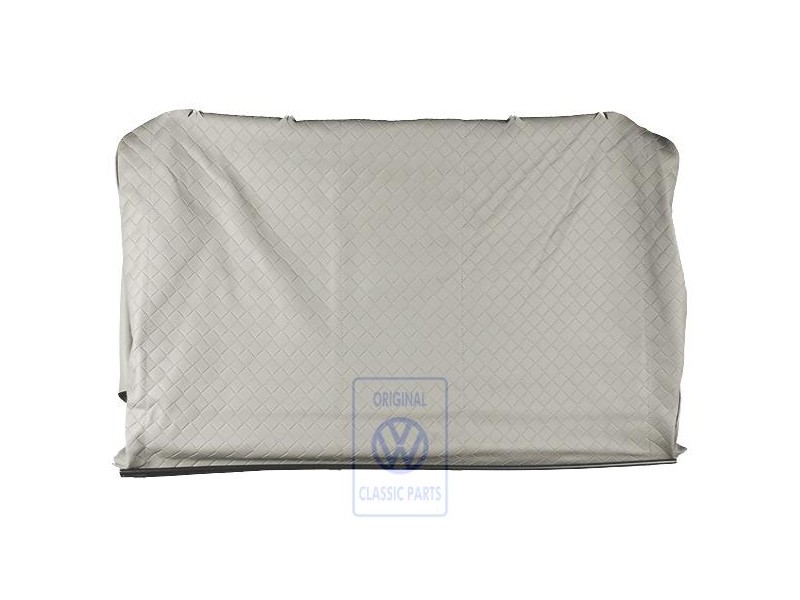 VW Originale Rivestim.Schienale(Fintapelle) Grigio Flanella - 703883455 EEK
