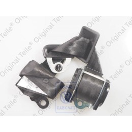 VW Originale Cintura Sicurezza A 3 Punti Nero Satinato - 705857812 01C