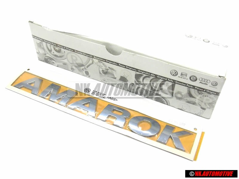 VW Originale AMAROK Posteriore Logo Emblema Scritta Cromo - 2H5853687 739