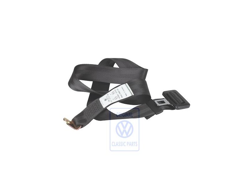 VW Originale Cintura Addominale Nero Satinato - 729857713 01C