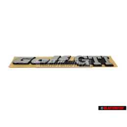 VW Originale GOLF GTI Posteriore Logo Emblema Scritta Cromo - 1H6853687AD
