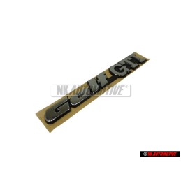 VW Originale GOLF GTI Posteriore Logo Emblema Scritta Cromo - 1H6853687AD