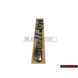 VW Originale GOLF GTI Posteriore Logo Emblema Scritta Cromo - 1H6853687AD