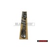 VW Originale GOLF GTI Posteriore Logo Emblema Scritta Cromo - 1H6853687AD