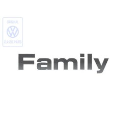 VW Originale Scritta Pellicola Antracite/Argento - 7D0853687B 33E