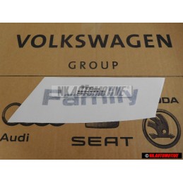 VW Originale Scritta Pellicola Antracite/Argento - 7D0854431C 33E
