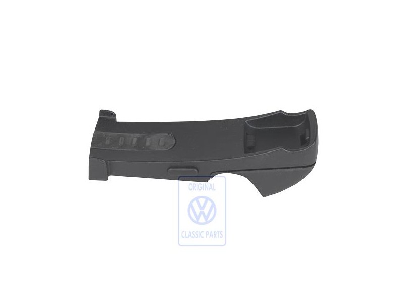 VW Originale Supporto Nero Satinato - 7D0858691 01C
