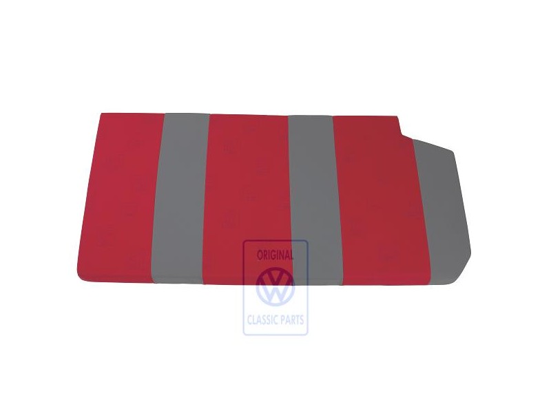 VW Originale Imbottitura Grigio Flanella/Rosso - 7D0864413K PAQ