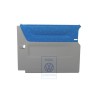 VW Originale Rivestimento Porta Scorrevole Grigio Flanella/Blu - 7D0867028A PAL