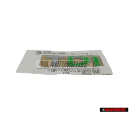 VW Originale TDI Posteriore Logo Emblema Scritta Cromo Verde - 3B0853675ACKKH