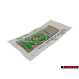 VW Originale TDI Posteriore Logo Emblema Scritta Cromo Verde - 3B0853675ACKKH