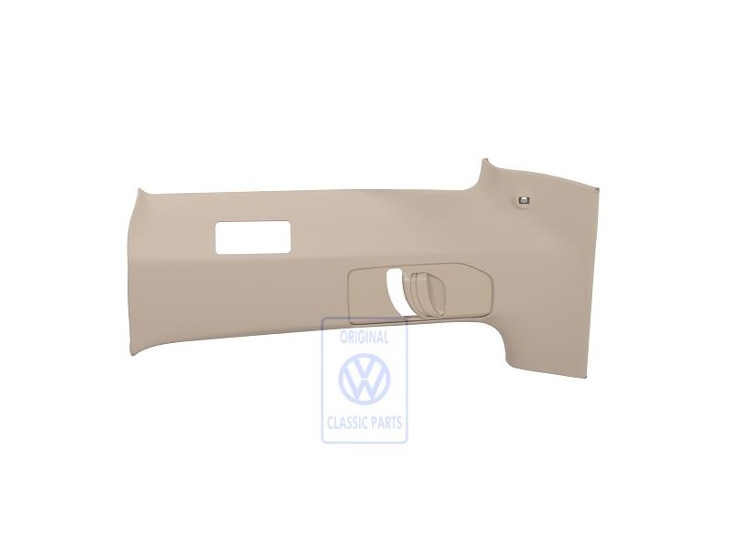 VW Originale Rivest. Montante B Beige Chiaro - 7D0867239L 28R