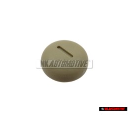 VW Originale Bottone Automatico Beige Grigio - 253260130 7UK