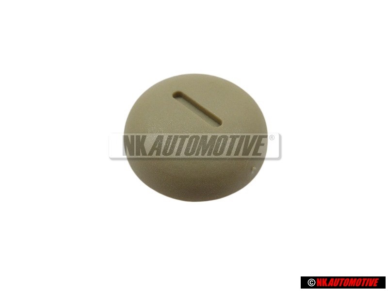 VW Originale Bottone Automatico Beige Grigio - 253260130 7UK