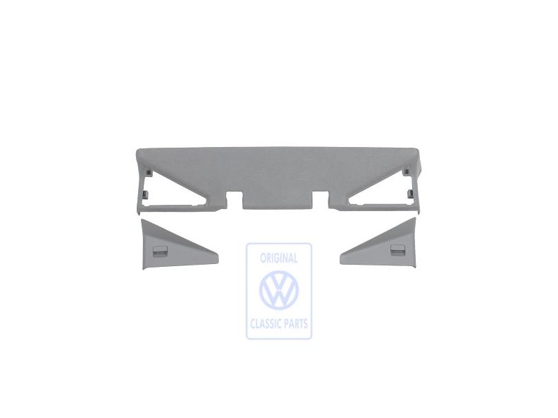 VW Originale Rivestimento Telaio Sedile Grigio Flanella - 7D0868613E 7DP