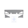 VW Originale Rivestimento Telaio Sedile Grigio Flanella - 7D0868613E 7DP