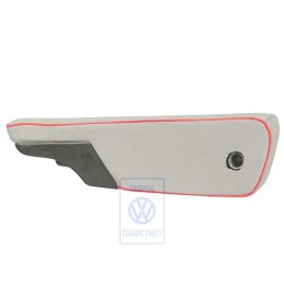 VW Originale Bracciolo (Tessuto) Grigio Flanella/Rosso - 7D0881081AFPAP
