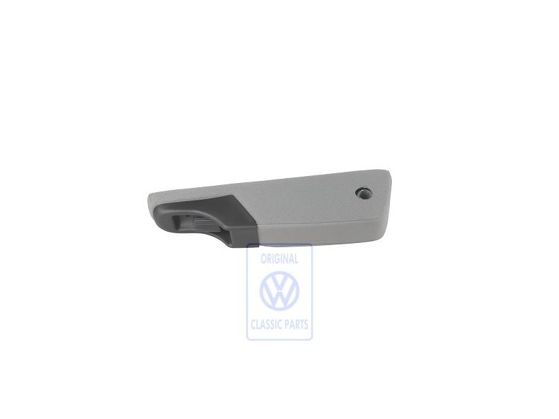 VW Originale Bracciolo Stoffa/Fintapelle Grigio Flanella - 7D0881081B HQB
