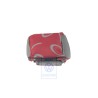 VW Originale Rivestim. Poggiatesta Stoffa Grigio Flanella/Rosso - 7D0881921N HQS