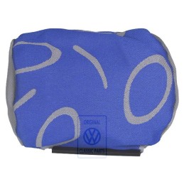 VW Originale Rivestim. Poggiatesta (Stoffa) Grigio Flanella/Blu - 7D0881921N HQW