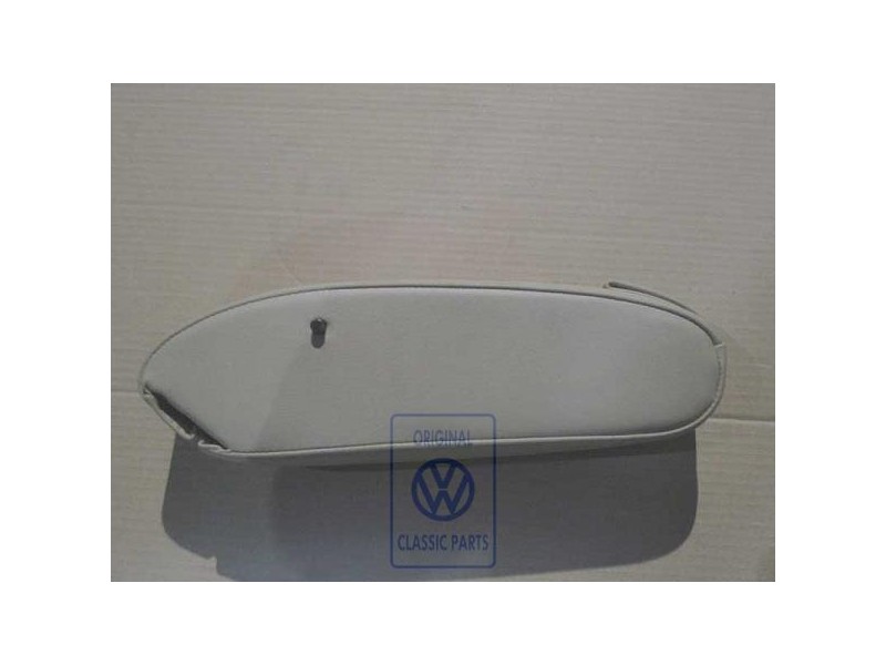 VW Originale Bracciolo (Pelle/Fintapelle) Beige Chiaro - 7D0883095B KWB