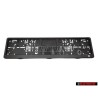 VW Originale Portatarga Per Targa Autoilluminata Nero - 000071800B 041