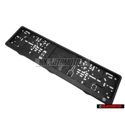 VW Originale Portatarga Per Targa Autoilluminata Nero - 000071800B 041
