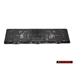 VW Originale Portatarga Per Targa Autoilluminata Nero - 000071800B 041